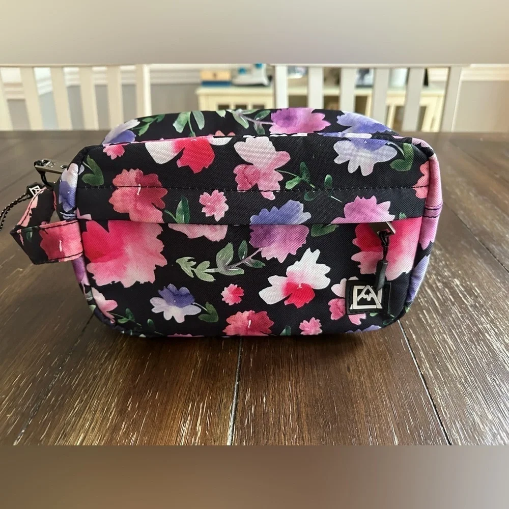 Avalanche floral cosmetics bag